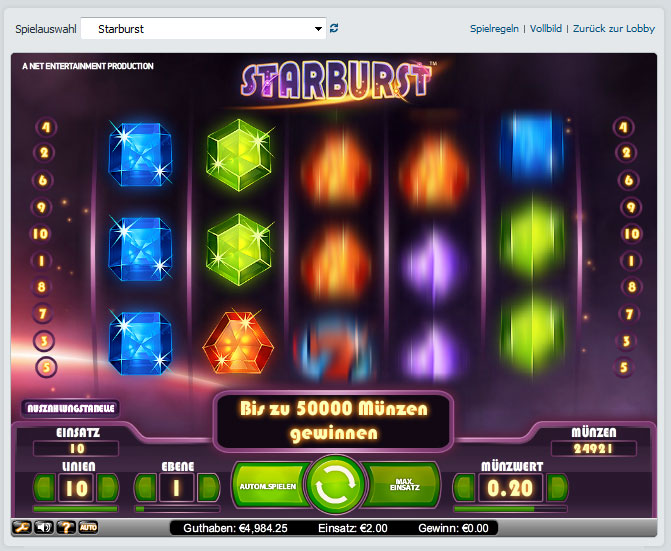 Starburst Slot