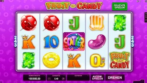 Fruit vs Candy Spiel