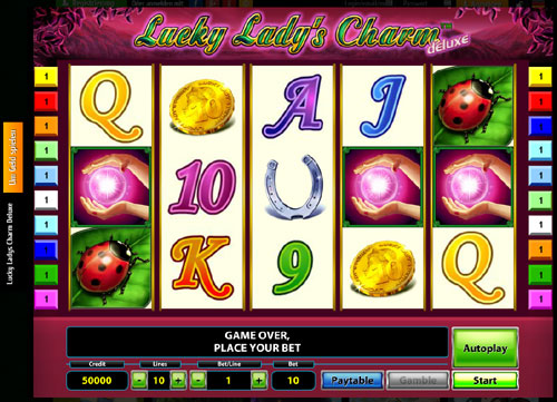 Lucky Lady's Charm Deluxe Spiel