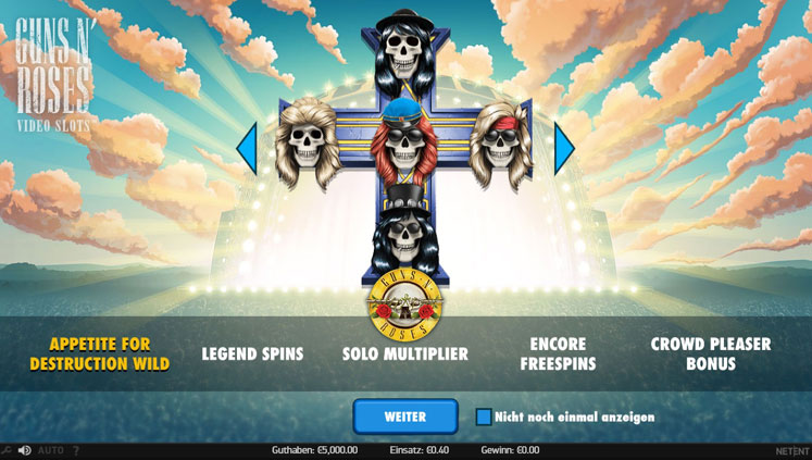 Guns n Roses Slot