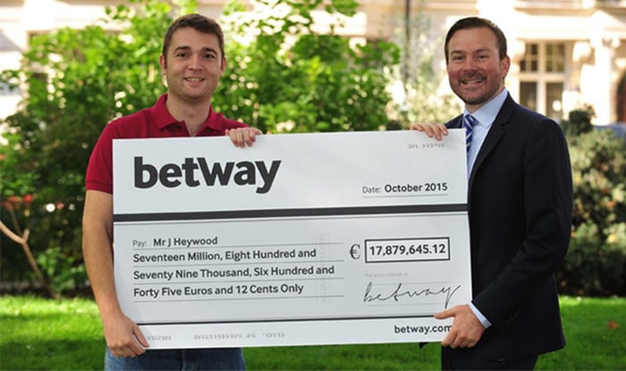 Jonathon Heywood knackte 2015 am Mega Moolah Slot