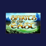 Das Spirits of the East Logo ist ein Wild Symbol