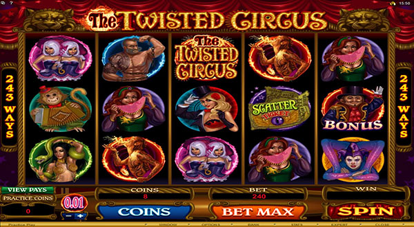 Twisted Circus Slot